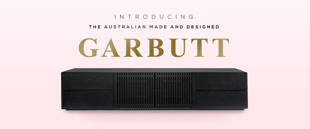 Our new window display featuring the Garbutt Entertainment Unit