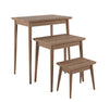 Vintage Nesting Tables Set of 3 - Dellis Furniture Teak - 2