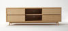 Vintage TV Unit - Dellis Furniture 4 Drawer - 180 x 50 x 60 / Oak - 8