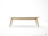 Twist Coffee Table - Dellis Furniture 120 x 50 x 38 / Oak - 2