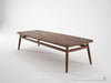 Twist Coffee Table - Dellis Furniture 160 x 60 x 38 / Walnut - 7