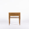 Deco Bedside Table - Dellis Furniture 1 Drawer 1 Shelf / Spotted Gum / Clear Lacquer - 9
