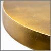 Grace Aluminium Gold Side Table