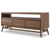 Karpenter Twist 3 Drawer, Open Shelf Entertainment Unit