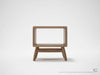 Karpenter Twist Open Shelf Bedside Table/Side Table