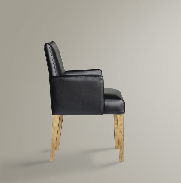 Leo Dining Chair Carver - Dellis Furniture - 1