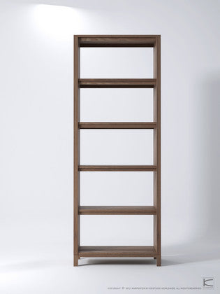 Solid BookShelf - Dellis Furniture Teak - 3