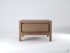 Solid 1 Drawer Bedside - Dellis Furniture Teak - 5