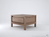 Solid 1 Drawer Bedside - Dellis Furniture  - 3