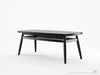 Twist Coffee Table - Dellis Furniture 100 x 45 x 48 / Black Stained Eu Oak - 8