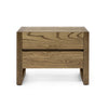 Loopy Bedside Table - Dellis Furniture 2 Drawers / Tasmanian Oak / Clear Lacquer - 2