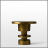 Ellen Aluminium Gold Side Table