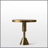 Grace Aluminium Gold Side Table