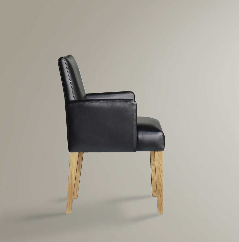 Leo Dining Chair Carver - Dellis Furniture  - 1